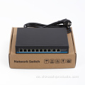 8 Port 10/100 / 1000 Mbps PoE Network Switch mit Uplinks